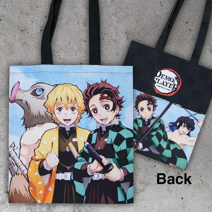 Image du produit POPbuddies Demon Slayer : Kimetsu no Yaiba Sac de transport Inosuke, Zenitsu, Tanjiro