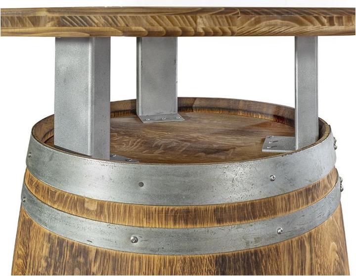 Actual product image Contini Steh-Barfass «Mönch» aus Eiche, Tischplatte ø 100cm