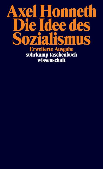 Actual product image Die Idee des Sozialismus (German, Axel Honneth, 2017)