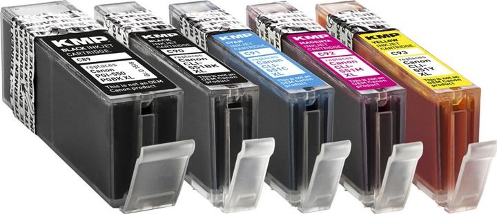 Actual product image KMP C100V Multipack compatible with Canon PGI-550/CLI-551 XL (M, Y, FC, C)