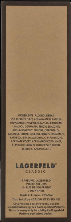 Actual product image Karl Lagerfeld Lagerfeld (Eau de toilette, 50 ml)