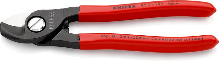 Immagine prodotto Knipex Cesoia per cavi 95 11 165 SB (165 mm)