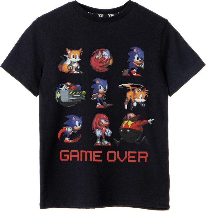 Immagine prodotto Sonic The Hedgehog T-shirt Garçons Game Over (140)