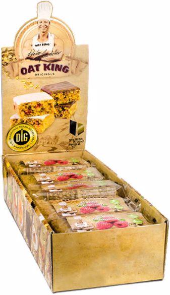 Actual product image Oat King Energy Bar (Carrot cake, 10 pcs., 950 g)