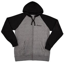 Immagine prodotto JACKSON Felpa con zip e cappuccio nero/grigio L (L)