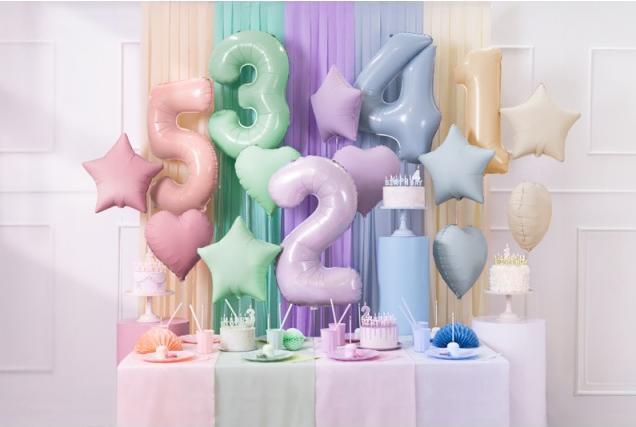 Actual product image Partydeco Disposable tablecloth, 180x120 cm, light pink