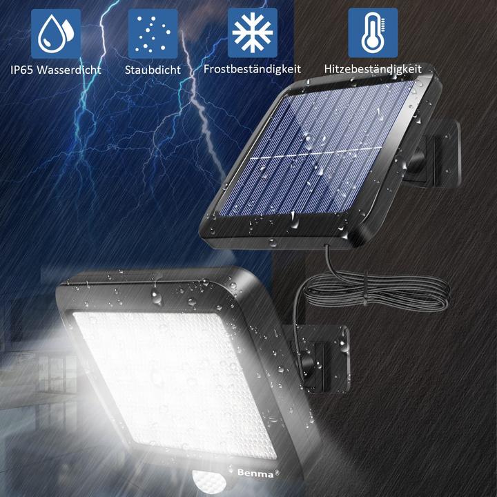 Produktbild Benma Solar LED Strahler (300 lm, IP65)