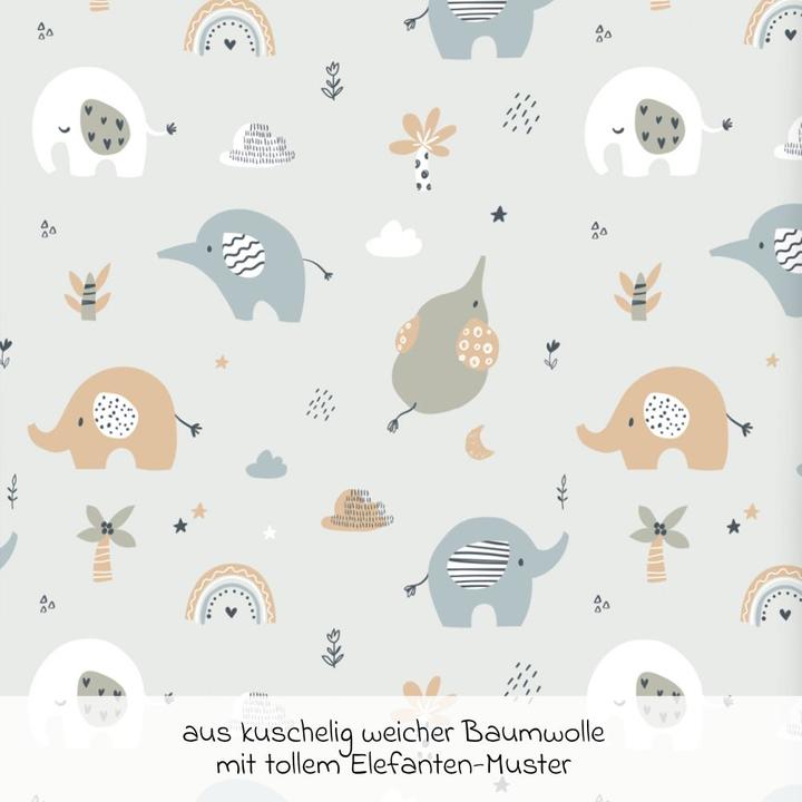 Actual product image Herding Children's bed linen "Elephant"
