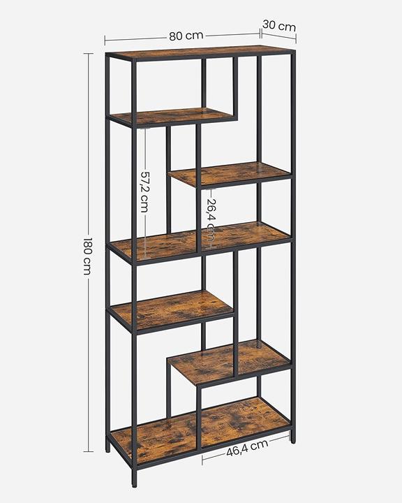Image du produit Vasagle Havanna (80 x 30 x 180 cm)
