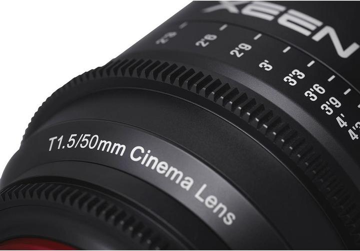 Produktbild Samyang Xeen 50mm T1.5 FF Cine, Canon EF (Canon EF, Vollformat)