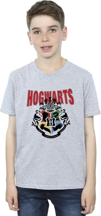 Actual product image Boys Hogwarts Emblem T-Shirt (140, 146)