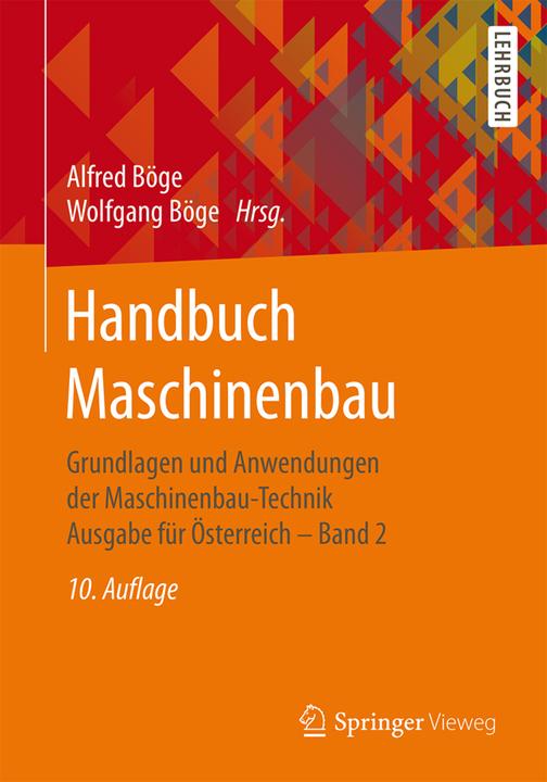 Actual product image Handbuch Maschinenbau (Dutch, Wolfgang Böge, Alfred Böge, 2018)