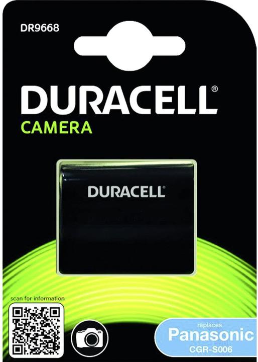 Image du produit Duracell Batterie au lithium-ion rechargeable CGA-S006 (Batterie)