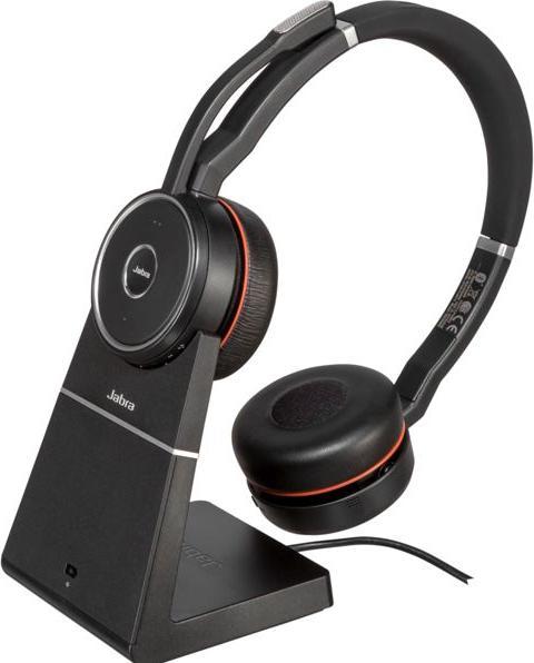 Actual product image Jabra Evolve 75 UC Duo + charging station (Wireless, USB-A)