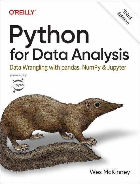 Actual product image Python for Data Analysis 3e (English, Wes McKinney, 2022)