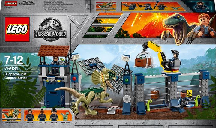 Actual product image LEGO Attack of the Dilophosaurus (75931, LEGO Jurassic World)