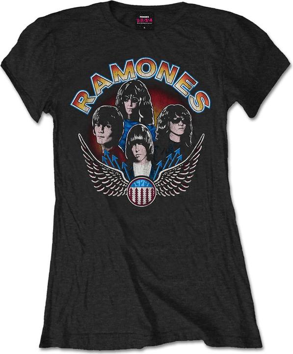 Ramones Vintage Wings Photo (Girlie)