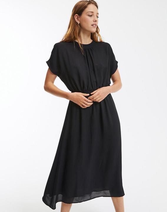 Actual product image La Redoute Collections Flared maxi dress with smocked waist (38)
