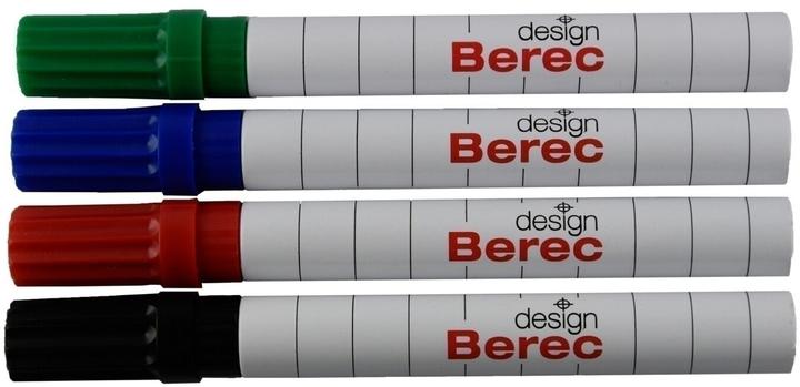 Actual product image Berec Boardmarker Classic (Multicoloured, 4 mm, 4 x)