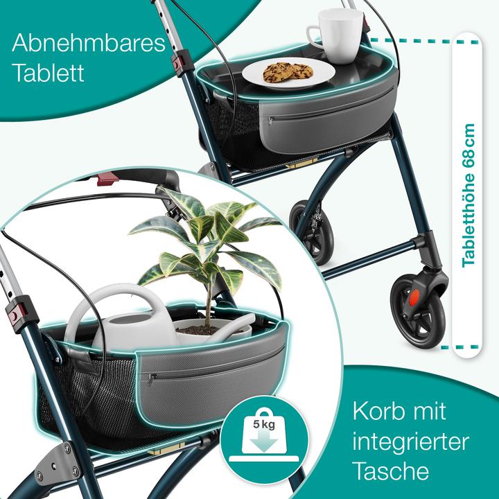 Actual product image Aktivshop Premium residential rollator