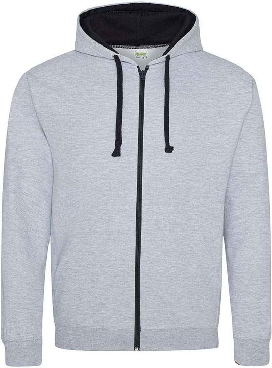 Awdis Varsity Hoodie mit durchgehendem Reissverschluss