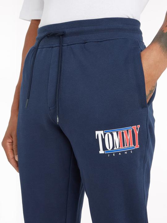 Produktbild Tommy Hilfiger Tommy Jeans Herren TJM Slim Essential Graphic Pant Hose, Twilight Navy, M (M)