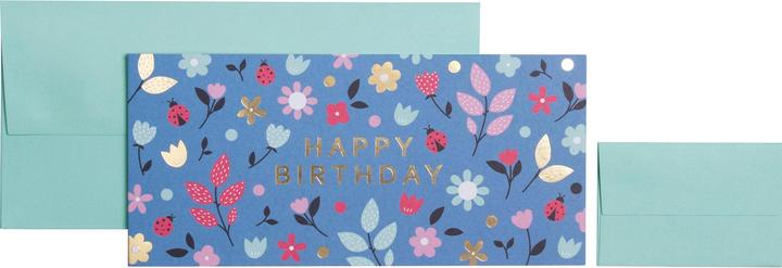 Stewo Geldgeschenk Karte Benice 23 x 11 cm, Geburtstag (1 Stk.)