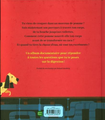 Immagine prodotto Milan éditions Au revoir, petite crotte! il grande viaggio degli alimenti (Francese, Emanuele, Wiemans, Piano Bal, 2023)