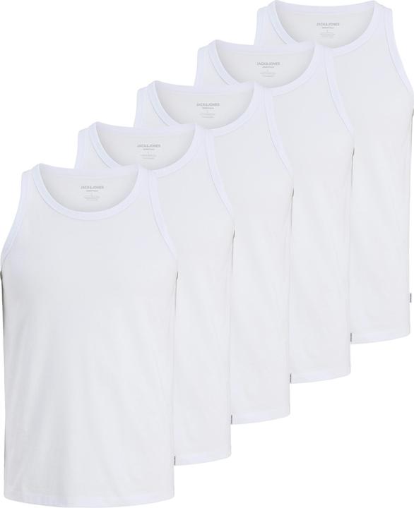 Actual product image Jack & Jones Jjeorganic Basic Tank Top 5pk (XXL)