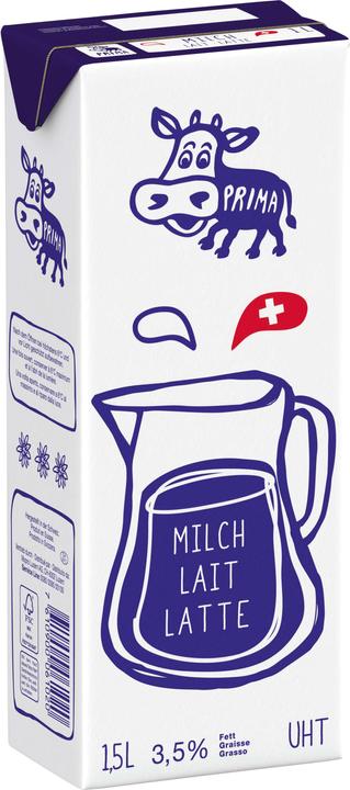 Prima Whole milk UHT (1 x 150 cl)