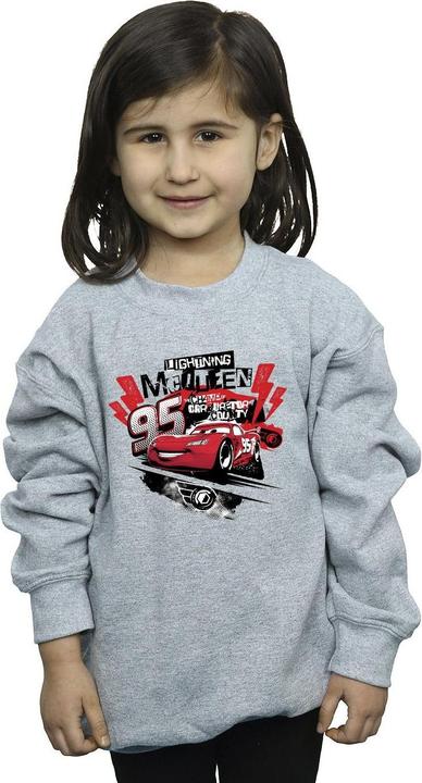 Immagine prodotto Disney Cars Lightning McQueen Collage Felpa Ragazze (140, 146)