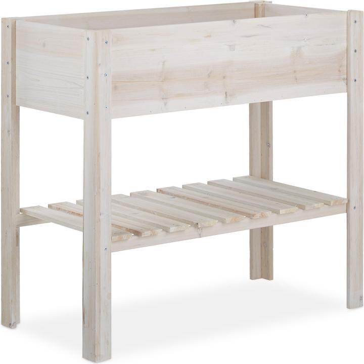 Actual product image Relaxdays Raised Planter, Balcony