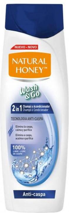 Produktbild Natural Honey WASH & GO 2 en 1 champú y acondicionador 330ml (330 ml, Flüssiges Shampoo)