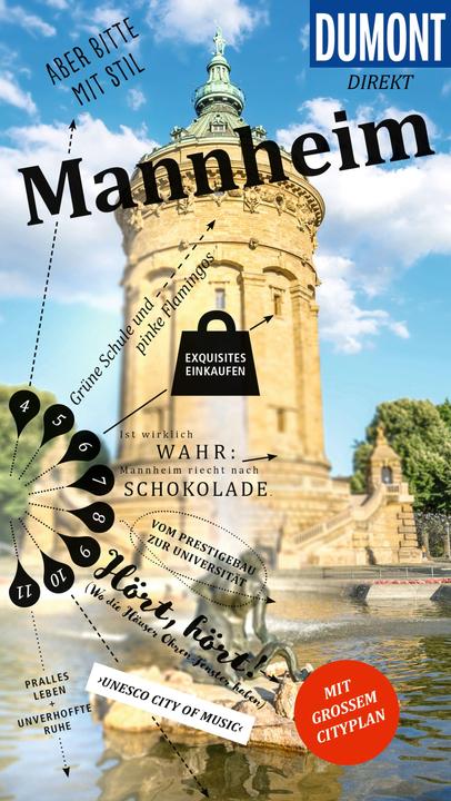 Image du produit direkt Reiseführer Mannheim (Allemand, Annika Wind, 2024)