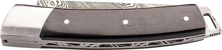 Actual product image Fontenille Pataud Pocket knife LE THIERS POCKET, 160-layer twist Damasteel, Back Lock, stainless steel bolsters