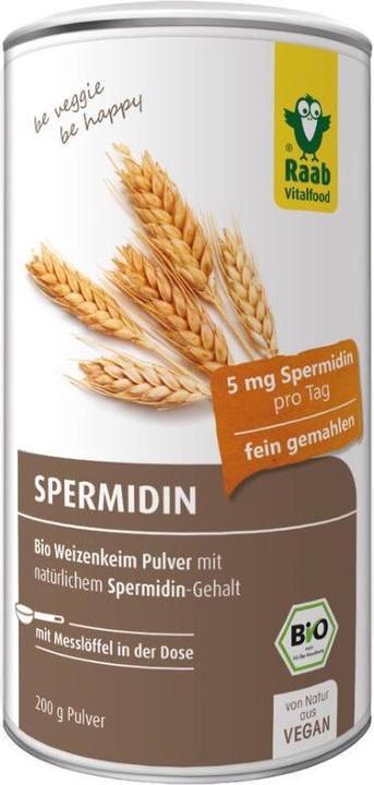 Raab Spermidin Pulver aus Weizenkeim Bio (1 Stück, Pulver, 200 g)
