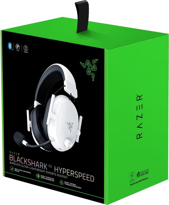 Produktbild Razer BlackShark V2 HyperSpeed (Kabellos, Kabelgebunden)