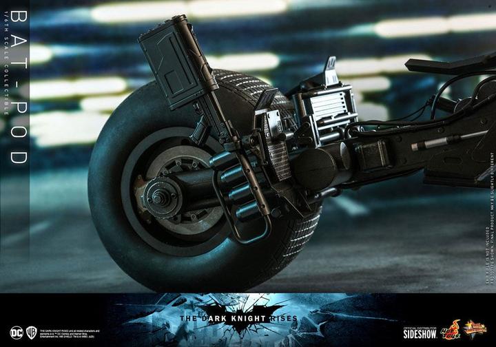 Actual product image Hot Toys Batman - The Dark Knight Rises "Bat-Pod" Movie Masterpiece Vehicle
