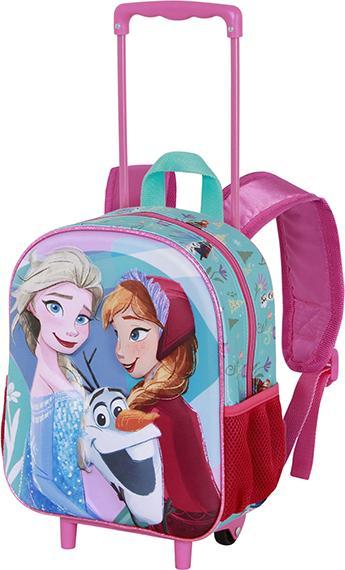 Karactermania Small 3D Backpack with Wheels Family