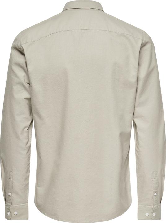Image du produit Only & Sons Slim Fit Button-Down Col Chemise Oxford (L)