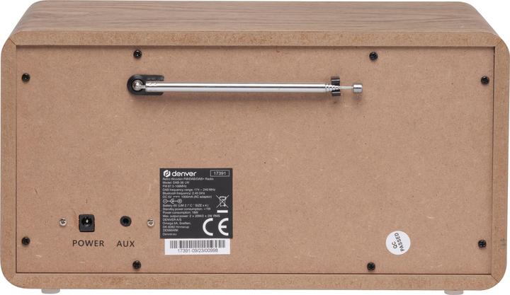 Actual product image Denver DAB-36LW (DAB+, PLL, FM, Bluetooth)
