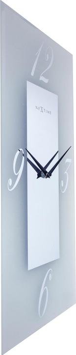 Produktbild Nextime Wanduhr Dali Transparent/Weiss