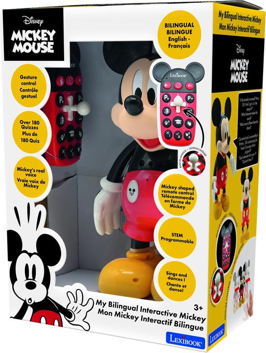 Produktbild Lexibook Mickey Mouse Interaktiver Lernroboter mit Fernbedienung (Englisch/Französisch) (Englisch, Französisch)