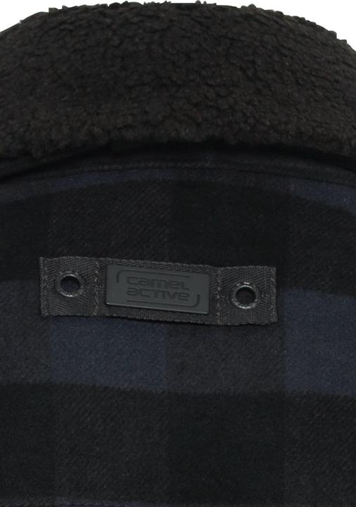 Produktbild Camel Active Karierte Übergangsjacke mit abnehmbarem Teddykragen (56)