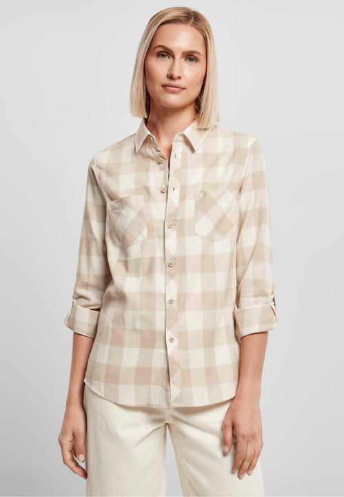 Image du produit Urban Classics Chemise à manches longues Turnup Checked - 93482 (M)