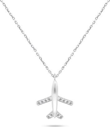 Image du produit Brilio Silver - Collier en argent Playful Airplane NCL77W