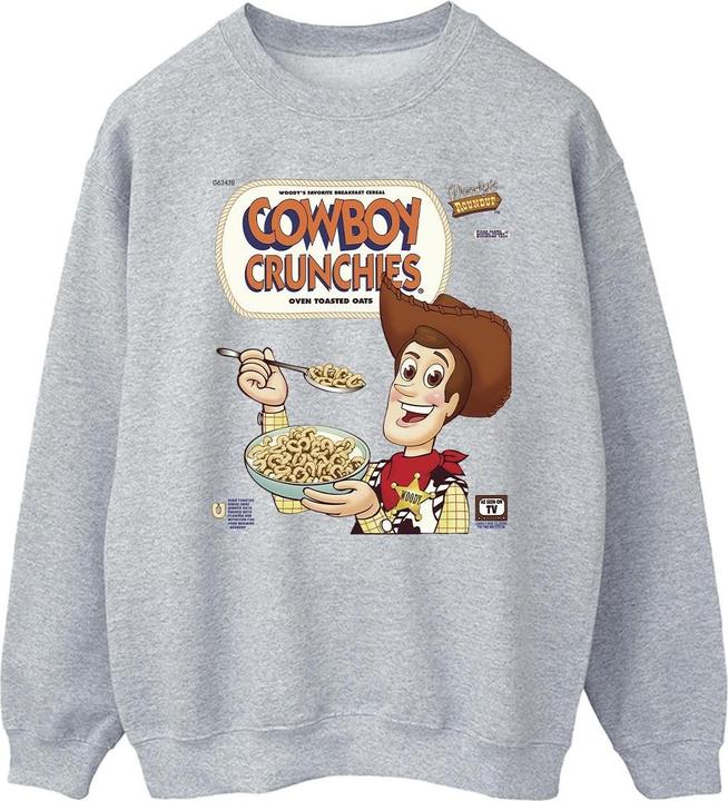 Actual product image Disney Mens Toy Story Woody Cowboy Crunchies Sweatshirt (L)
