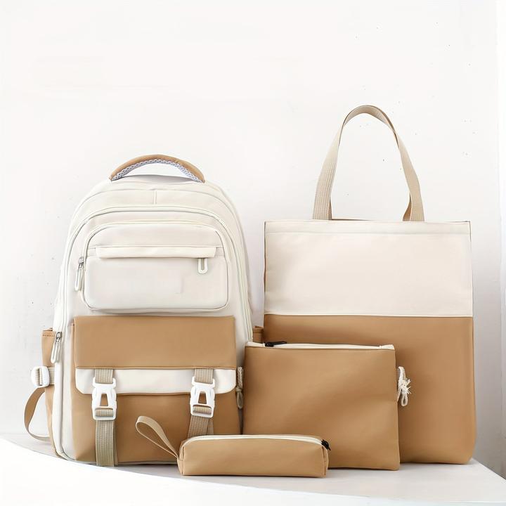 Only-Bags.Store Trendiger Rucksack, leicht, tragbare Tasche, Schulranzen für Studenten, beinhaltet