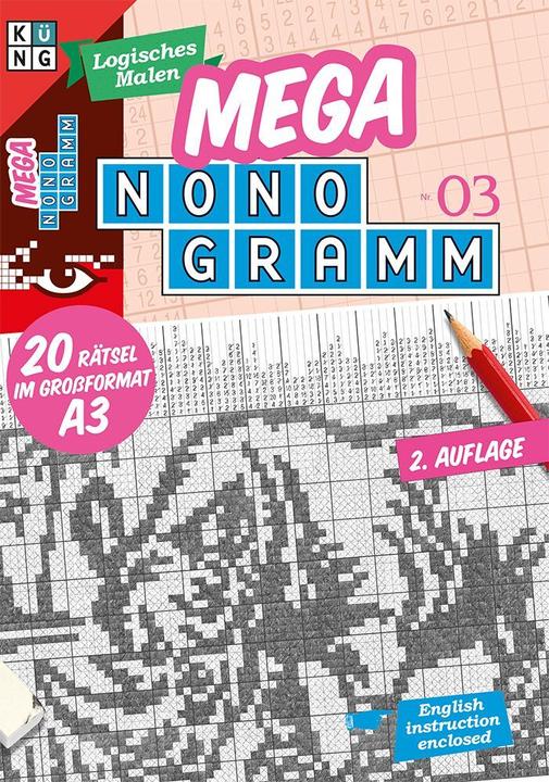 Produktbild Mega-Nonogramm 03 (Conceptis Puzzles, Deutsch)