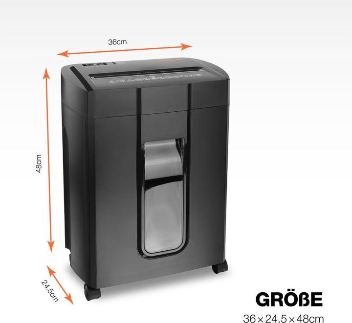 Actual product image Peach High Performance document shredder incl. service kit (Particle cut)